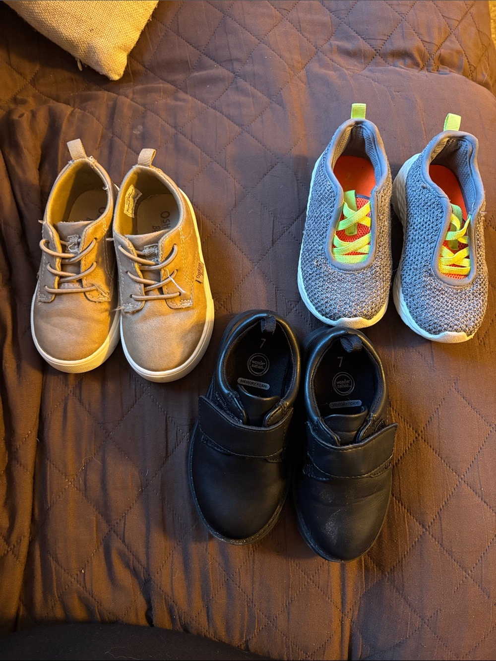 Toddler size 7 shoe bundle